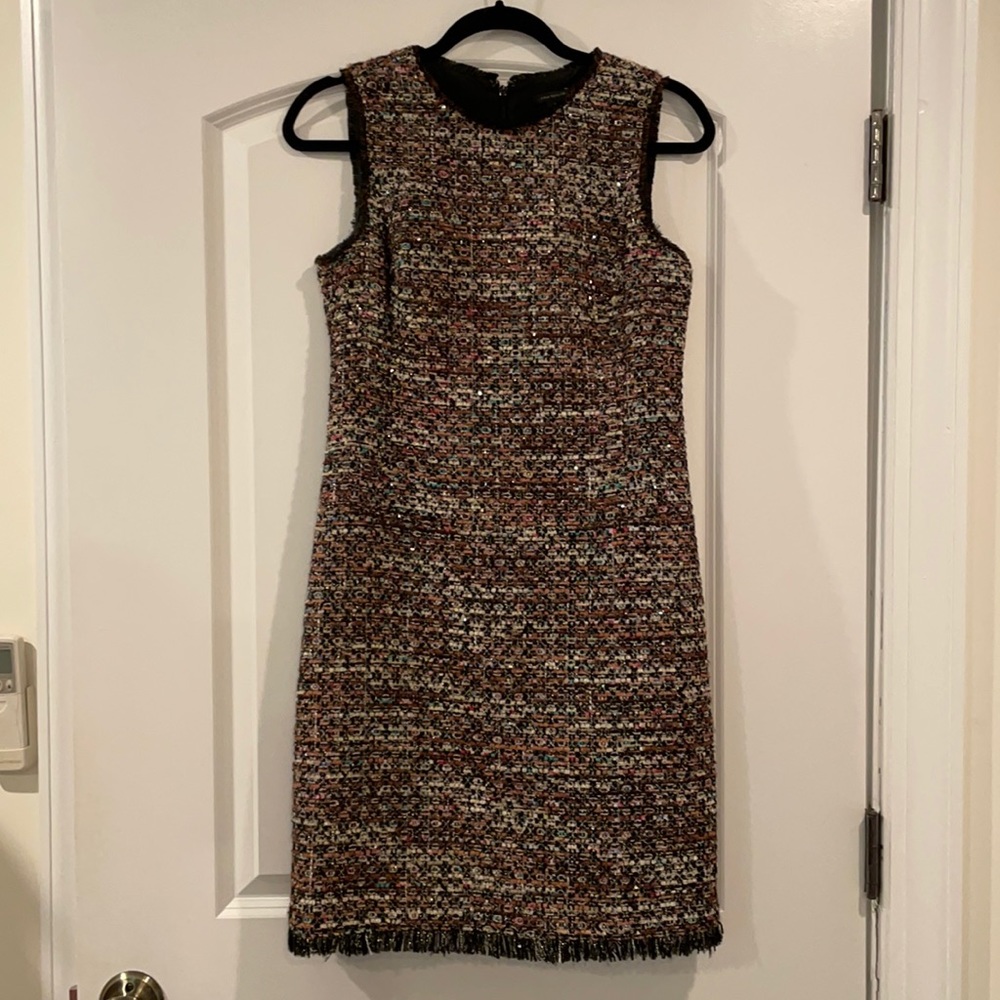 Ann Taylor Multicolored Shift Dress